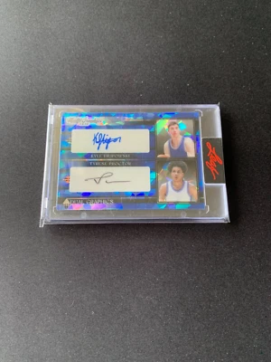 2022-23 Leaf MultiGraphics Blue Crystals /45 Kyle Filipowski Tyrese Proctor Auto - Image 1 of 2