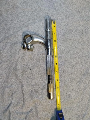 Tubo de dirección de vástago de pluma de acero vintage 22,2 mm Foto 1 de 4