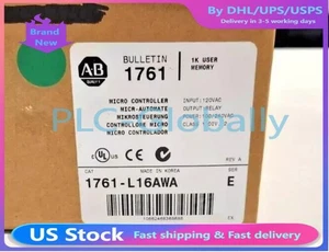 New AB 1761-L16AWA MicroLogix 1000 16 Point Controller 1761L16AWA US Free Tax - Picture 1 of 3
