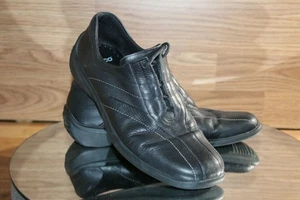 ecco womens 7-7.5 sky tie lace up black EU 38 - Picture 1 of 12