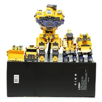 Mecha Invasion G2 Devastator GLA01-06Y Yellow Version Constructor Titan Set of 6 - Image 1 of 4