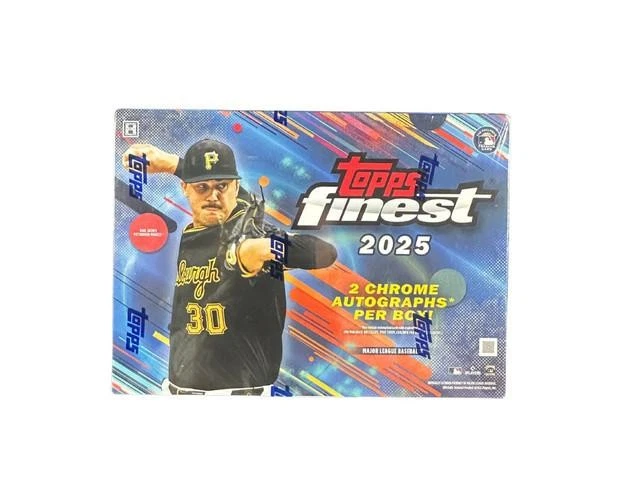 2025 Topps Finest Baseball MLB Hobby Box Factory SHIPS NOW  