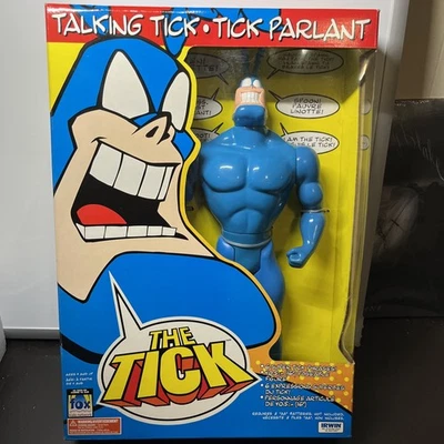 Figura de acción parlante vintage The TICK 16" # 26110 1994 BANDAI NUEVA SIN USAR, EN CAJA  Foto 1 de 4