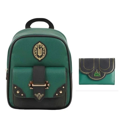 Wicked Wizard of OZ Mini Backpack with Emerald City Wallet - Image 1 of 4