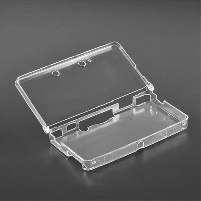 Clear Snap-on Plastic Crystal Hard Shell Case For Nintendo 3DS Protective Cover - Image 1 of 4