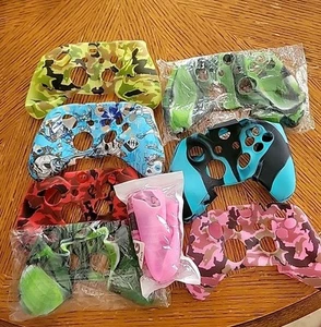 8PCS Silicone Rubber Skin Protector Cover For Xbox One Wireless Controller - Picture 1 of 3