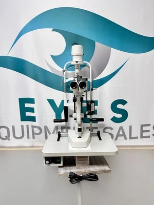 Lâmpada de fenda Reichert XCEL 400 com toômetro Optilasa - Imagem 1 de 4