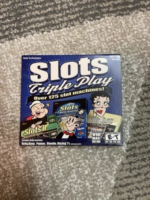 Slots Triple Play (Windows/Mac, 2007) NEW - Image 1 of 2