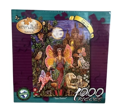 TREE FAIRIES Rompecabezas Serendipity Puzzle Co Artista Gale Pitt 1000 piezas NUEVO Foto 1 de 4