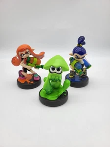 Nintendo Amiibo Splatoon Figuren 3er Set Inkling Junge Mädchen *Blitzversand* - Bild 1 von 6