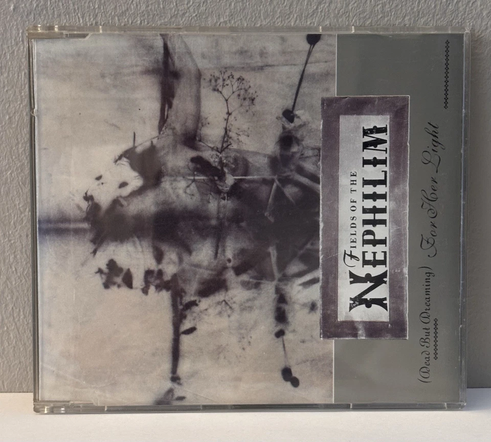 maxi cd 4 titres Fields Of The Nephilim For Her Light 1990 goth rock gothique - Photo 1/2