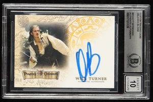Orlando Bloom - SIGNIERT - Custom Fluch der Karibik Karte - BGS Auto 10 GEM! - Bild 1 von 2
