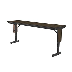 Correll Panel Leg Adjustable Height Folding Seminar Table, 24" - Picture 1 of 7