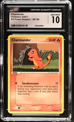 Charmander Ex Power Keepers 48/108 NM CGC 10 - Image 1 of 2