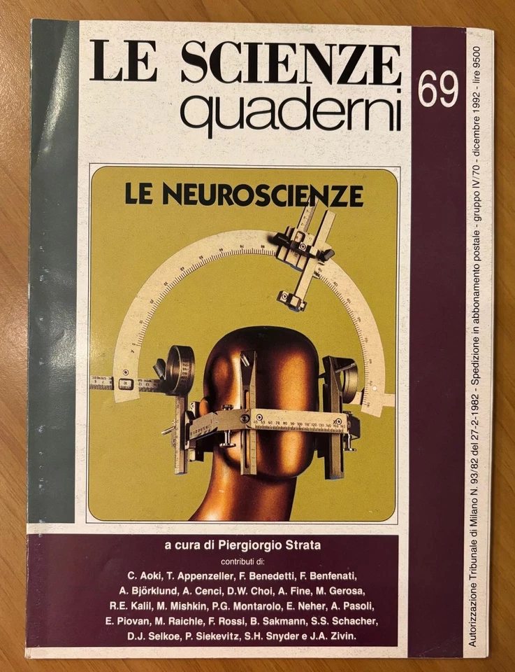 Le scienze. Quaderni - n.69 / Dicembre 1992 - Le neuroscienze - Immagine 1 di 1