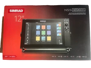 Simrad NSS12 Evo3S Fishfinder Chartplotter MFD CMAP US Maps 000-15403-002 - Picture 1 of 11