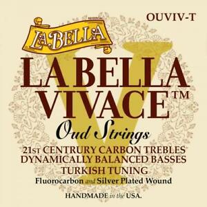 La Bella Vivace Fluorocarbon Oud Strings for Turkish Oud - Ships from the US