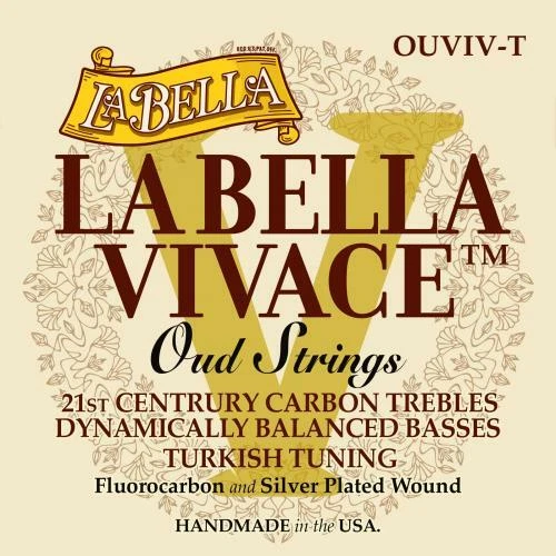 La Bella Vivace Fluorocarbon Oud Strings for Turkish Oud - Ships from the US - Image 1 of 1