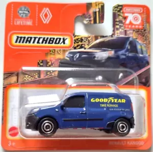 Matchbox Renault Kangoo Blue Good Year 1:64 Scale 3 Inch Diecast Model Car - Picture 1 of 1