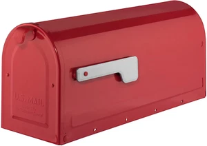 ARCHITECTURAL MAILBOXES 7600R MB1 Mailbox, Medium, Red - Picture 1 of 9