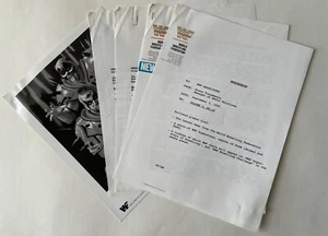 Vintage 1990 WWF Press Release Kit Promo Legion of Doom P-Series Photo, More - Picture 1 of 9