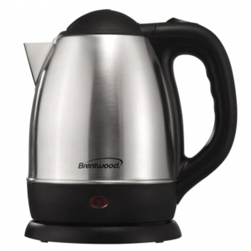 Brentwood 1.5 L Stainless Steel Electric Cordless Tea Kettle 1000W (Brushed) - Image 1 of 1