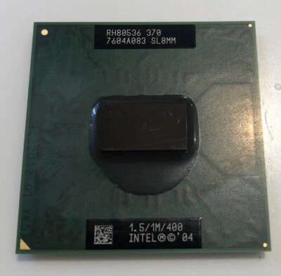 Intel SL8MM Celeron M 370 1.5GHz/1M/400 Laptop/Notebook CPU Socket 478 - Image 1 of 2