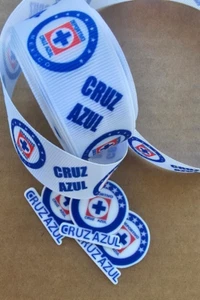 Croce Blu Squadra di calcio 1" nastro grossolano largo 11 iarde & 17 resine piatte - Foto 1 di 2