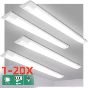 🔥LED Strip Lights Batten Tube Light Office Shop Garage Ceiling Lamp Daylights - Picture 1 of 33