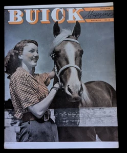 JUNE 1949 BUICK MAGAZINE Ardean Miller Cover - Volume 10 - Picture 1 of 4