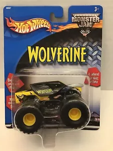 Hot Wheels 2001 Monster Jam WOLVERINE #50587 4x4- Rare Truck!! - NEW 1/64 - Picture 1 of 7