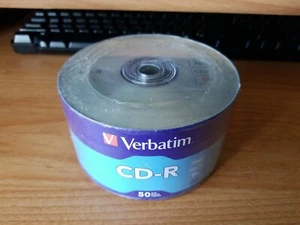Verbatim CD-R Blank Discs 700MB 80 Minutes 52x Recordable Disc for Data and Musi - Picture 1 of 5