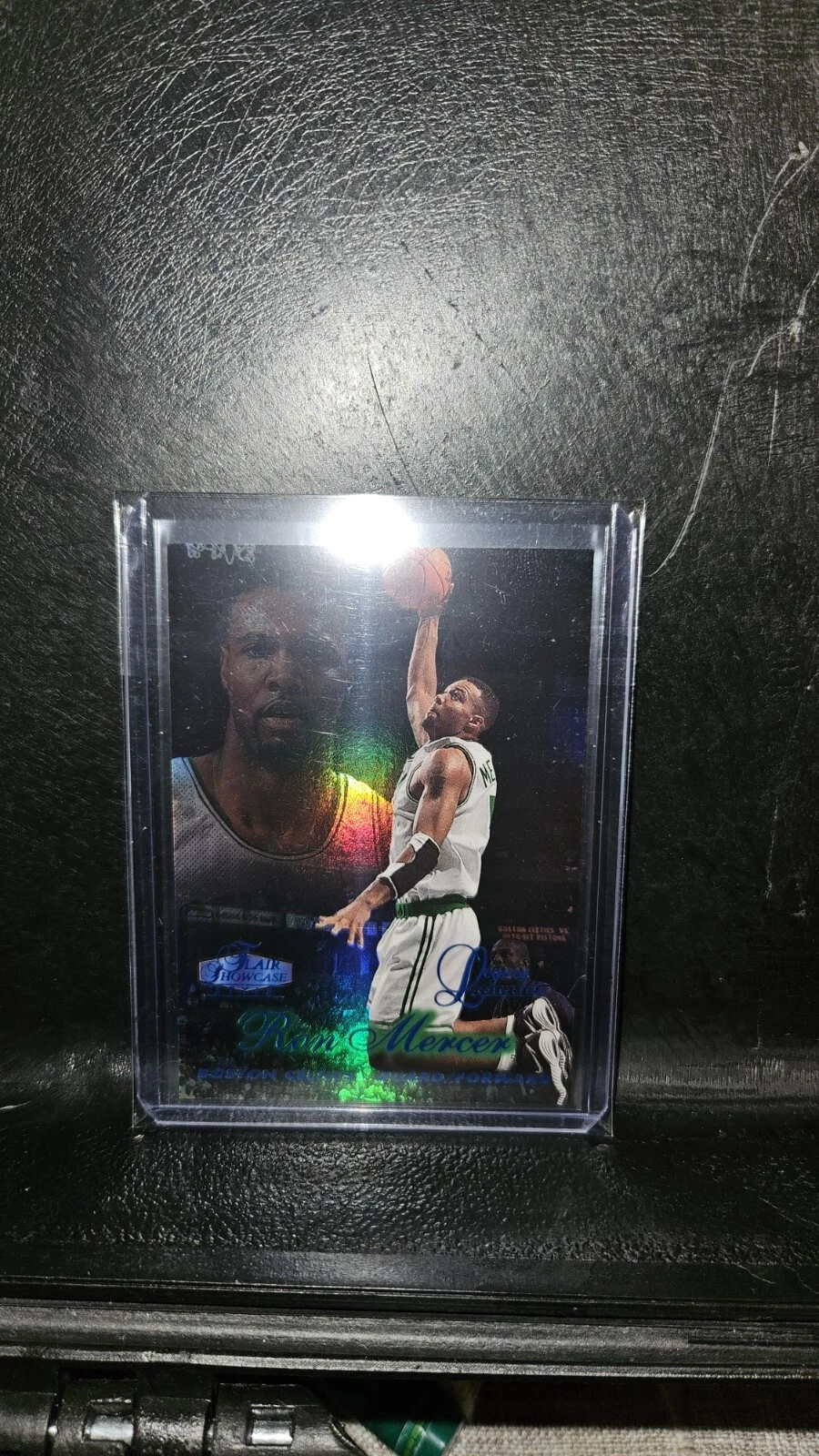 1997-98 FLAIR SHOWCASE LEGACY ROW 2 RON MERCER 017/100 Rookie Rc