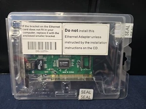 D-Link DFE-530TX+ Rev E1 DL10038D Fast Ethernet Network LAN Adapter PCI Card NEW - Picture 1 of 5