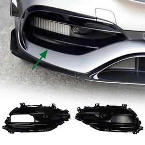 For Mercedes Benz A Class W176 A200 A45 AMG 2016-18 Front Bumper Fog Lamp Grille - Picture 1 of 9