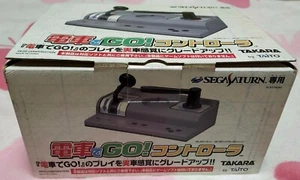 SOLO RITIRO CONTROLLER + GIOCO DENSHA DE GO! GIAPPONESE PER SEGA SATURN perfetto - Foto 1 di 1