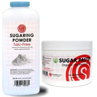 SUGARING NYC Sugaring Wax for Legs + Sugaring Drying Powder