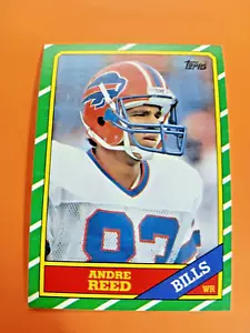 1986 Topps Football Andre Reed ROOKIE #388 Bills - Picture 1 of 2