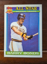 1991 Topps - All-Star #401 Barry Bonds