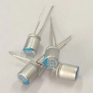 10pcs 560uF 6.3V NCC PSE 6.3x8mm VGA/MB 6.3V560uF Super Low ESR Solid Capacitor - Picture 1 of 2