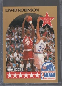 David Robinson AS SP  San Antonio Spurs 1990-91 Hoops #24  - Picture 1 of 2