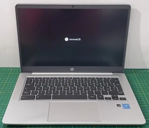 HP Chromebook 14a-na0021nl Intel Celeron N4020 1,1GHz 4GB DDR4 RAM, 64GB eMMC 1 - Bild 1 von 24