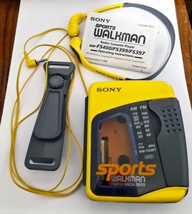 Sony Radio Portable Walkman Mega Bass Cassette Player FM/AM - WM-FS397 Works - Picture 1 of 14