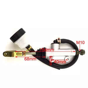 Rear Foot Brake Master Hydraulic Cylinder Pump For ATV Quad Dirt Bike 50cc-250cc - Picture 1 of 6