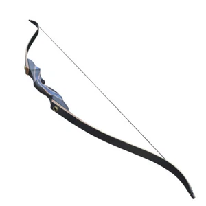 50Ib Archery Takedown Recurve Bow Right Hand Long Bow Laminated Wood Riser - Picture 1 of 12