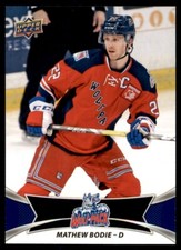 2016-17 Upper Deck AHL Mathew Bodie Hartford Wolf Pack #20