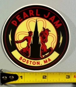 Pearl Jam Aufkleber Sticker Slap 3" Boston MA - Bild 1 von 1