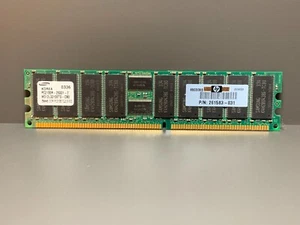 Samsung M368L3223DTL-CB0 (2x256 MB, PC2100 (DDR-266), DDR RAM, 266 MHz, DIMM - Picture 1 of 1