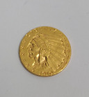 New Listing1910 Gold Indian Quarter Eagle 2 1/2 Dollar Coin