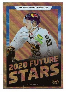 2019-20 Finnish League Cardset 2020 Future Stars #8 Aleksi Heponiemi (Panthers)